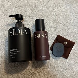 Sidia braless set - solid p, lotion, and body m.